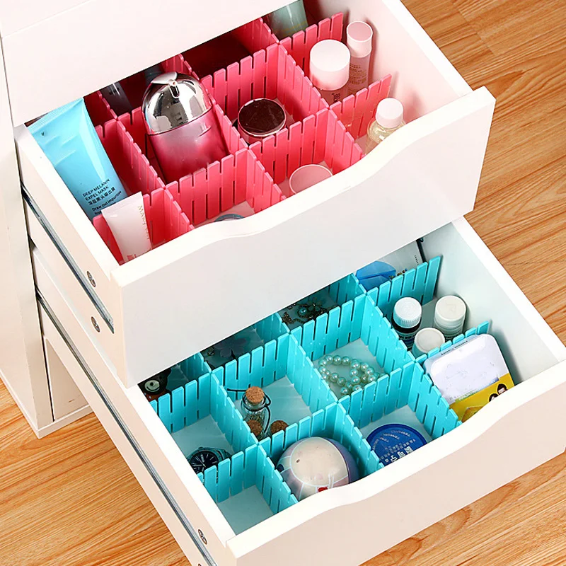 4 шт./компл. Пластиковый DIY ящик с сеткой Регулируемый разделитель предметы
