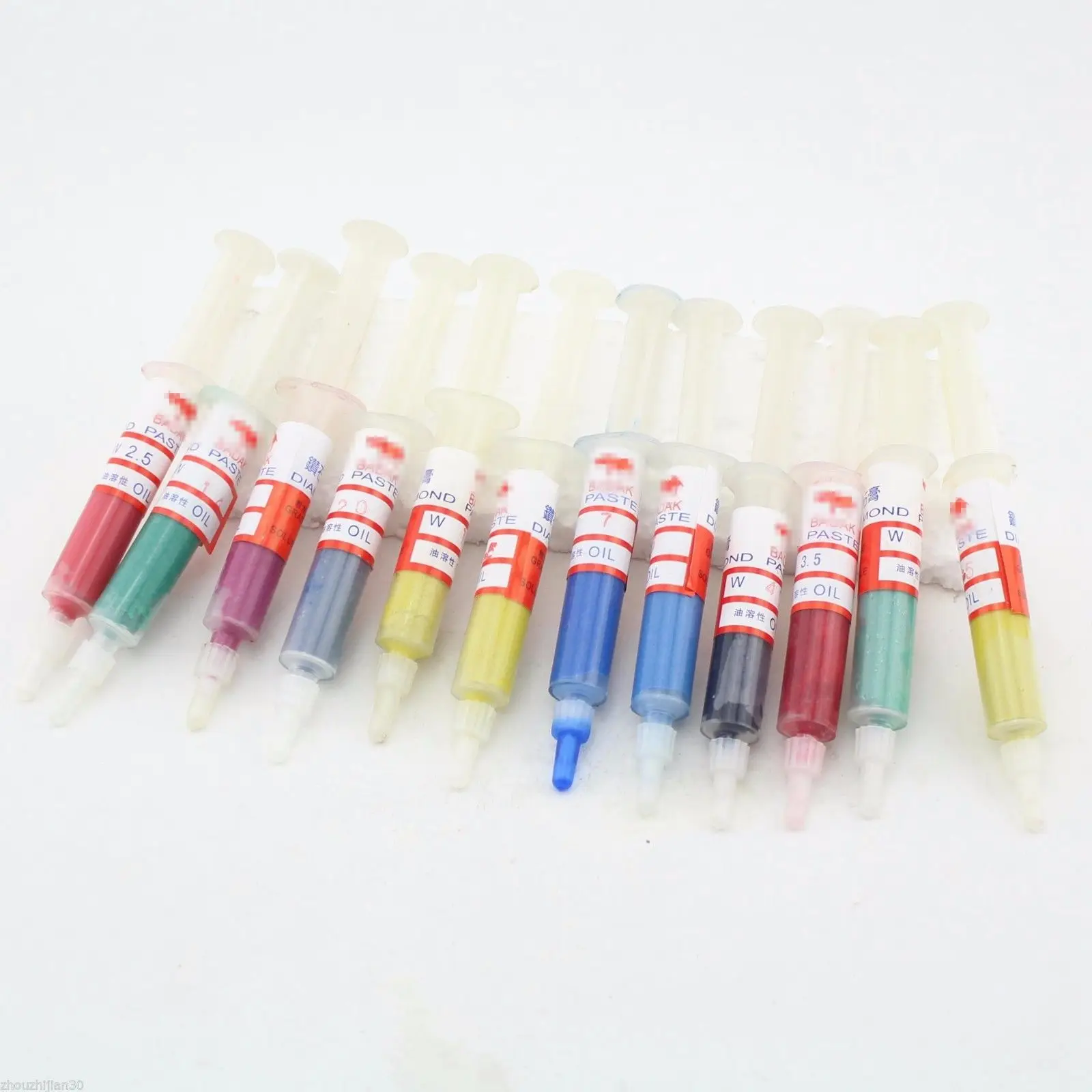 Алмазная Полировочная паста для притирания набор паст 5 г 0 40 микрон ILOVETOOL 12