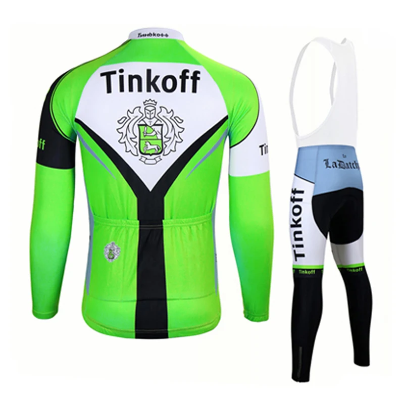 Трикотажная футболка Tinkoff с длинным рукавом для профессиональной команды