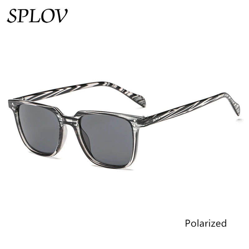 P10 Grey BlackGrey Модные квадратные солнцезащитные очки для мужчин и женщин, ретро дизайн, солнцезащитные очки для вождения, классические оттенки, трендовые очки Oculos de Sol UV400 - Цвет линз: P10 Grey BlackGrey