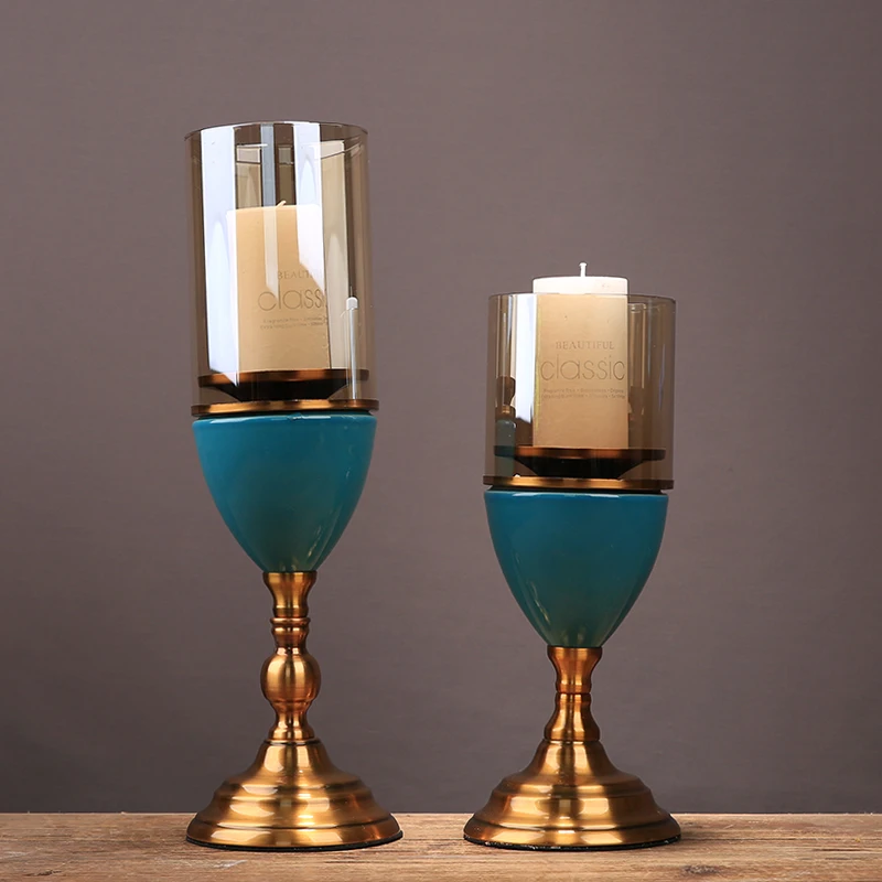 

New Chinese Luxury Ornaments Candleholder Home Decoration Ornaments Interior Decoration Candleholder Candlelight