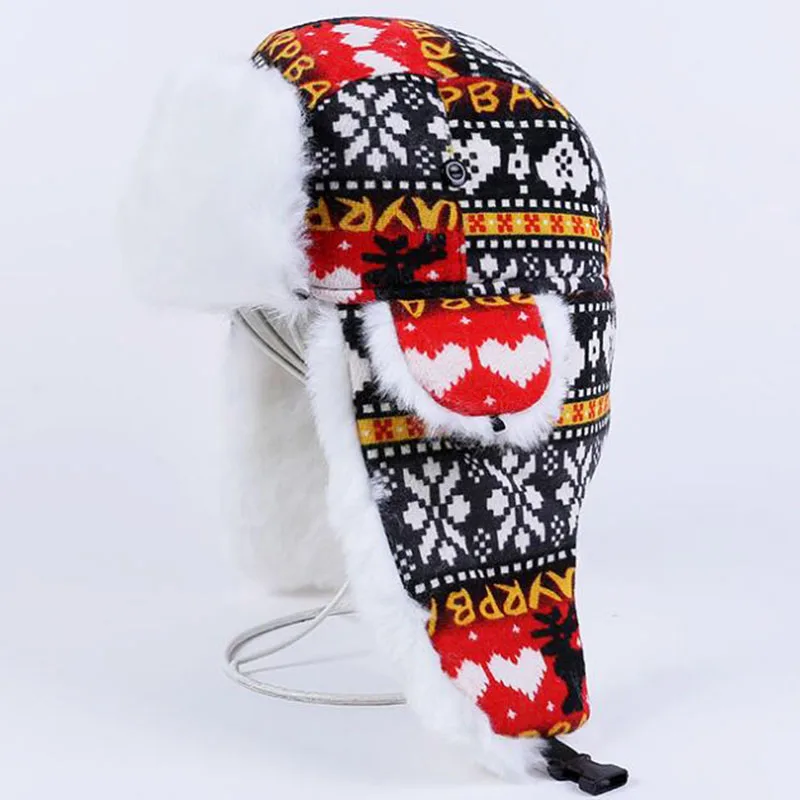 Бесплатная Доставка Леди Зима Бомбардировщик Hat Открытый Теплый Искусственного