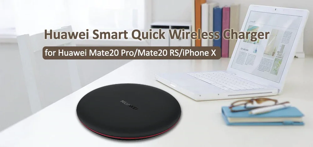 Оригинальное Беспроводное зарядное устройство huawei CP60 Smart QI 15 Вт Максимальная Быстрая зарядка для mate 20 Pro RS совместима с IPhone samsung
