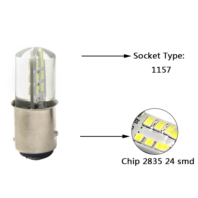 10 шт. 1157 BAY15D стробоскоп мигание 12 SMD 2835 Светодиодный силиконовый P21/5 W задний светильник s тормозной светильник стояночный светильник 12V Белый Красный Синий