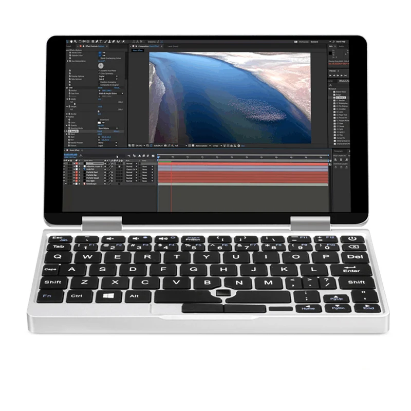 Один нетбук One Mix 2S Карманный ПК intel Core M3-8100Y 7 дюймов 1920*1200 ips 8 Гб Ram 256 Гб PCIE SSD Windows 10 WiFi USB 3,0 - Цвет: Standard