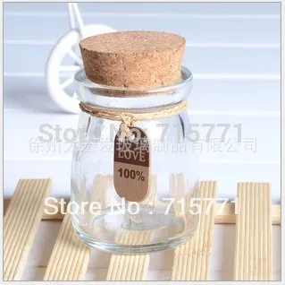 7 3 см стеклянные бутылки с пробкой мини пробковые дрифтерные lucky для хранения|glass