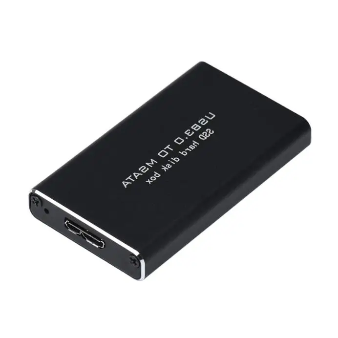 ASM1053 chipest USB 3 0 к mSATA SSD жесткий диск чехол корпус адаптер + инструмент с USB3.0 A micro B