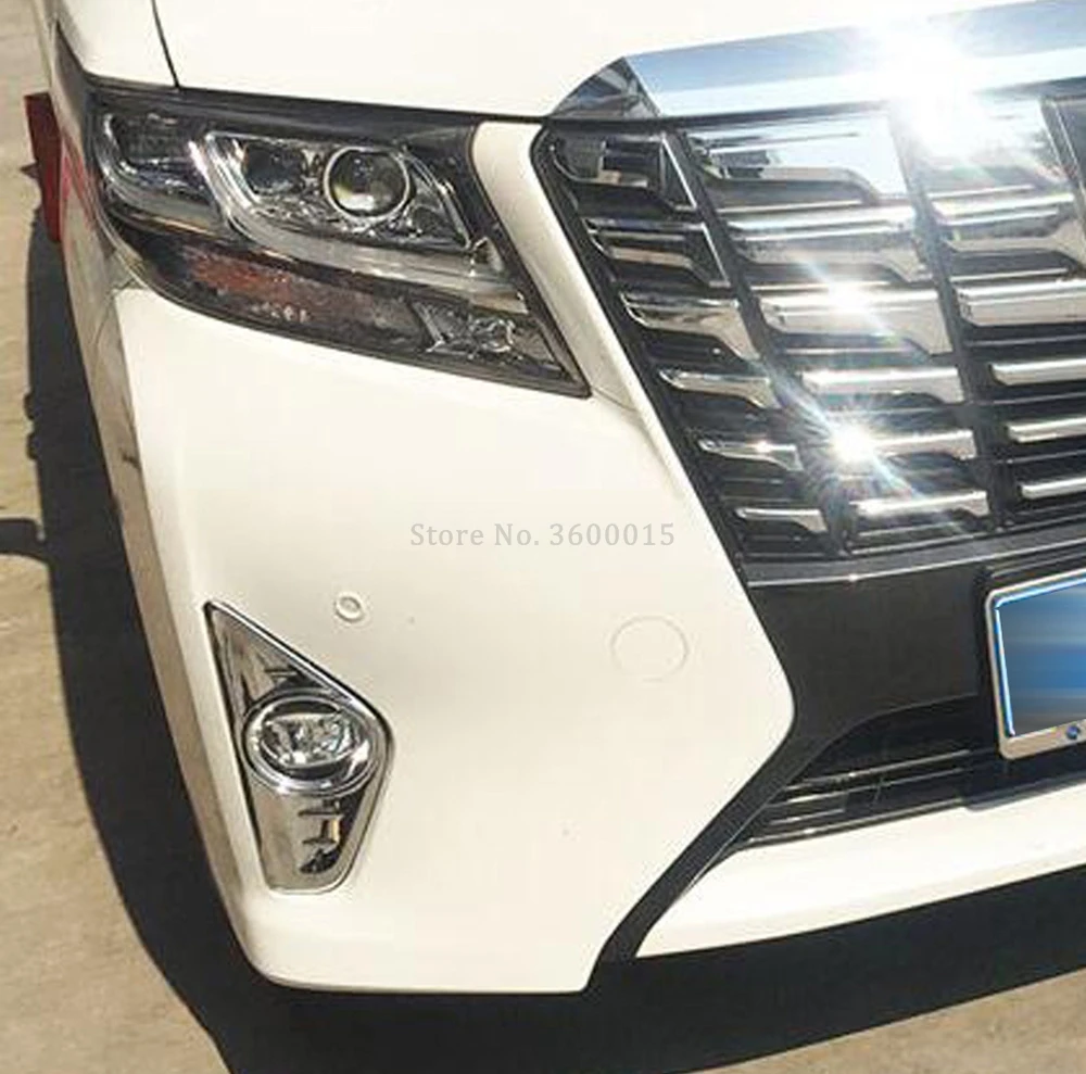 Автомобильные аксессуары для Toyota Alphard Vellfire 2016 2017 2018 внешний ABS Хром Передняя