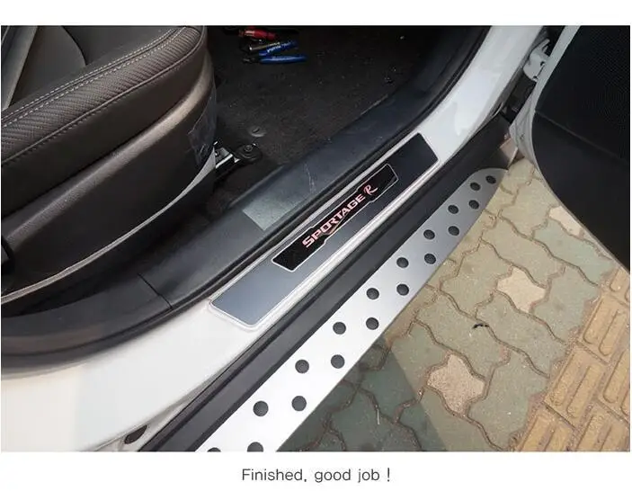 Водить авто двери полосы на подоконник для Volkswagen Scirocco R MK3 автомобильные аксессуары 2007- с подсветкой пороги потертости пластин пороги