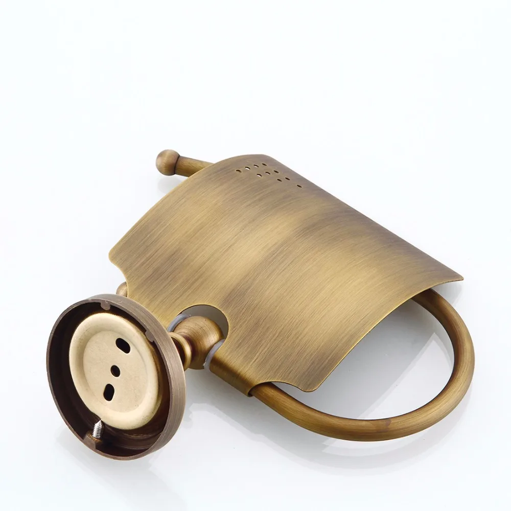 FLG античный латунный держатель для бумаги рулона салфеток латунная конструкция