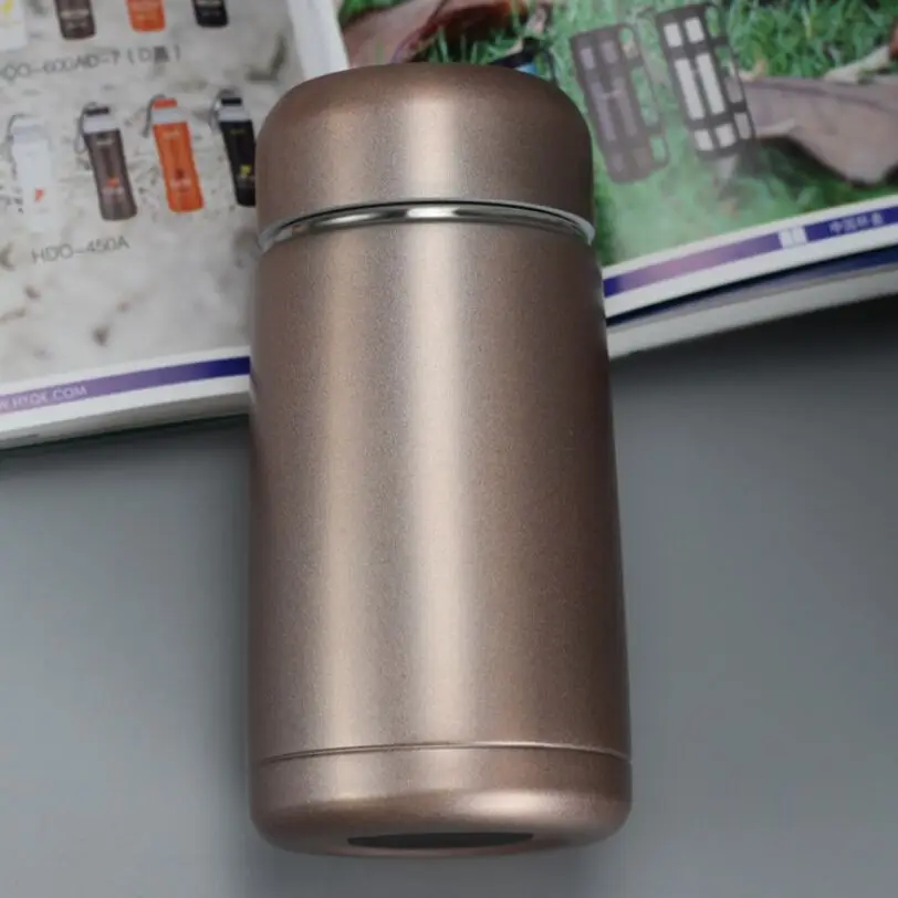 Thermos Bottle Coffee Mug Thermos Vacuum Mug Stainless Steel Coffee Cup Portable Selfdriving Water Thermos Vacuum Flask 320ML - Цвет: 3