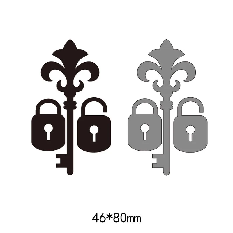 Вырубные штампы бриллиантовые ключи и блокировка металлические стальные сделай