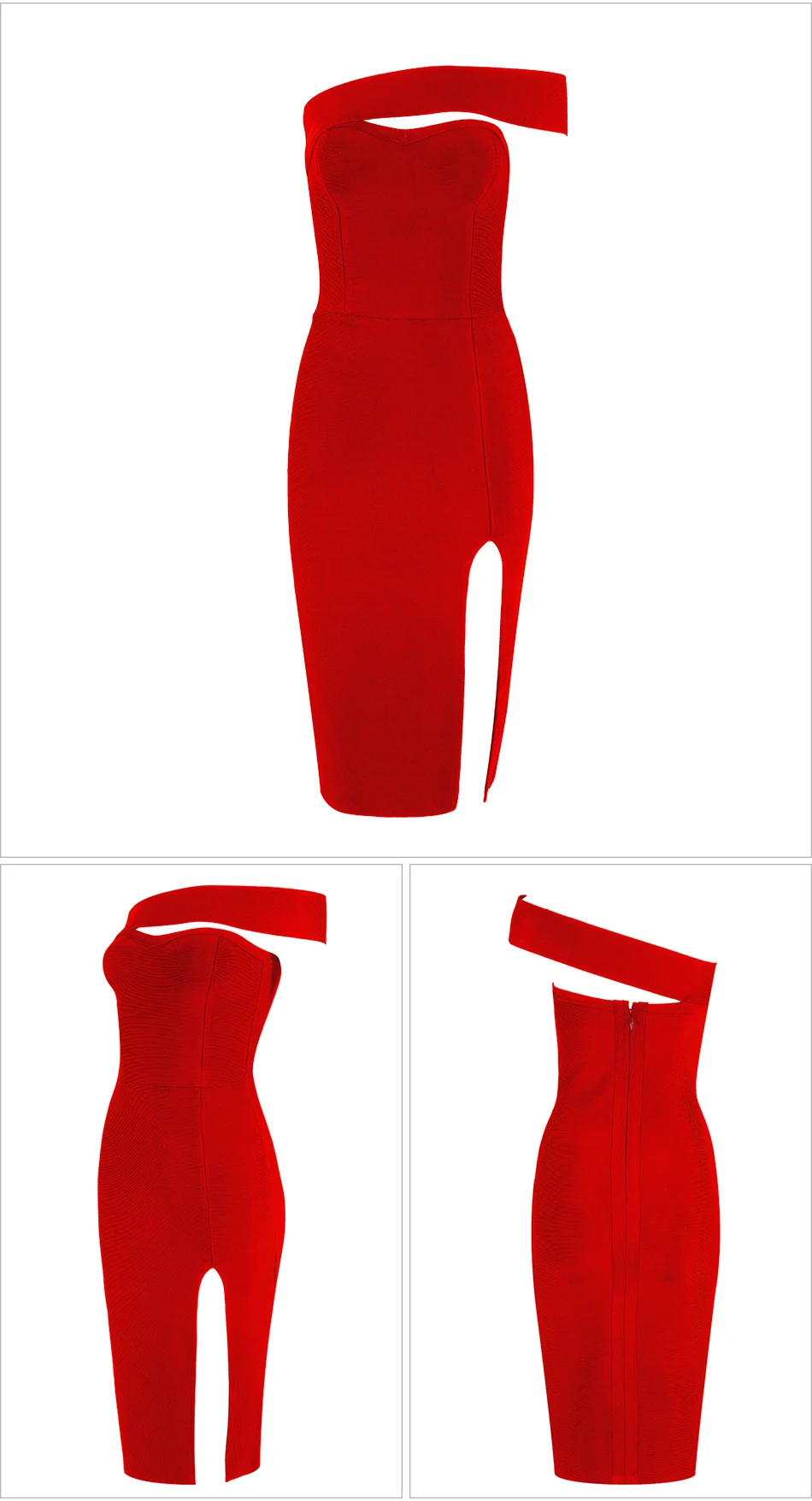 Dressbird Для женщин летние Бандажное облегающее для вечеринки сексуальное платье на одно плечо миди элегантное платье Verano снаряжены, раздел-платья для девочек