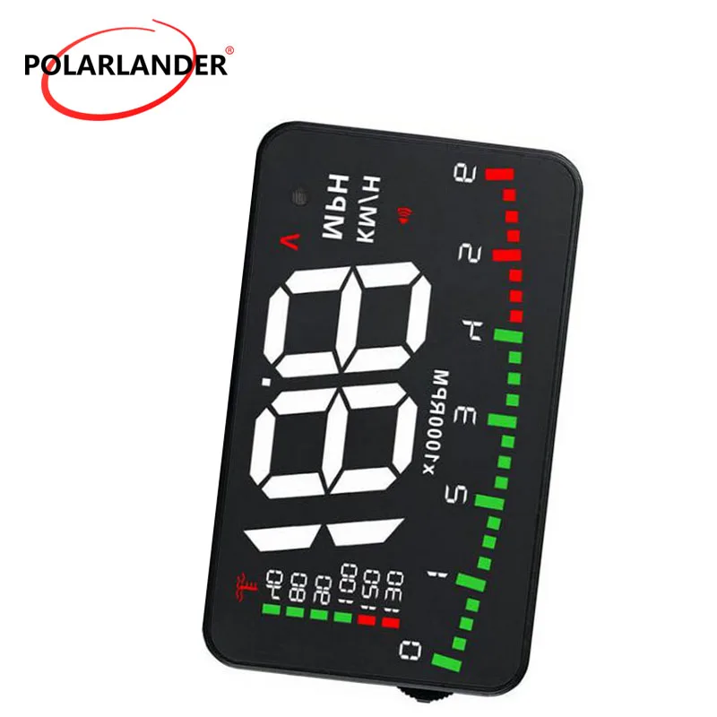Горячая продажа GPS Функция A900 3 5 дюймов цифровой спидометр головки до OBD 2