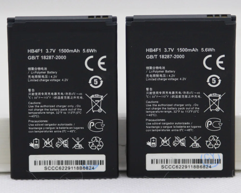 Аккумулятор HB4F1 для телефона Huawei U8220 U8230 E5830 E5838 E5 C8600 T Mobile Pulse E585 Ascend M860 X5 U8800 C8800 1500