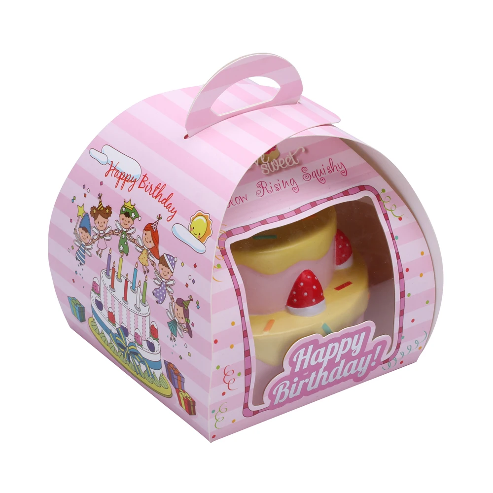 Vlampo розничная продажа 1 шт. Kawaii медленно расправляющиеся мягкие игрушки желтый