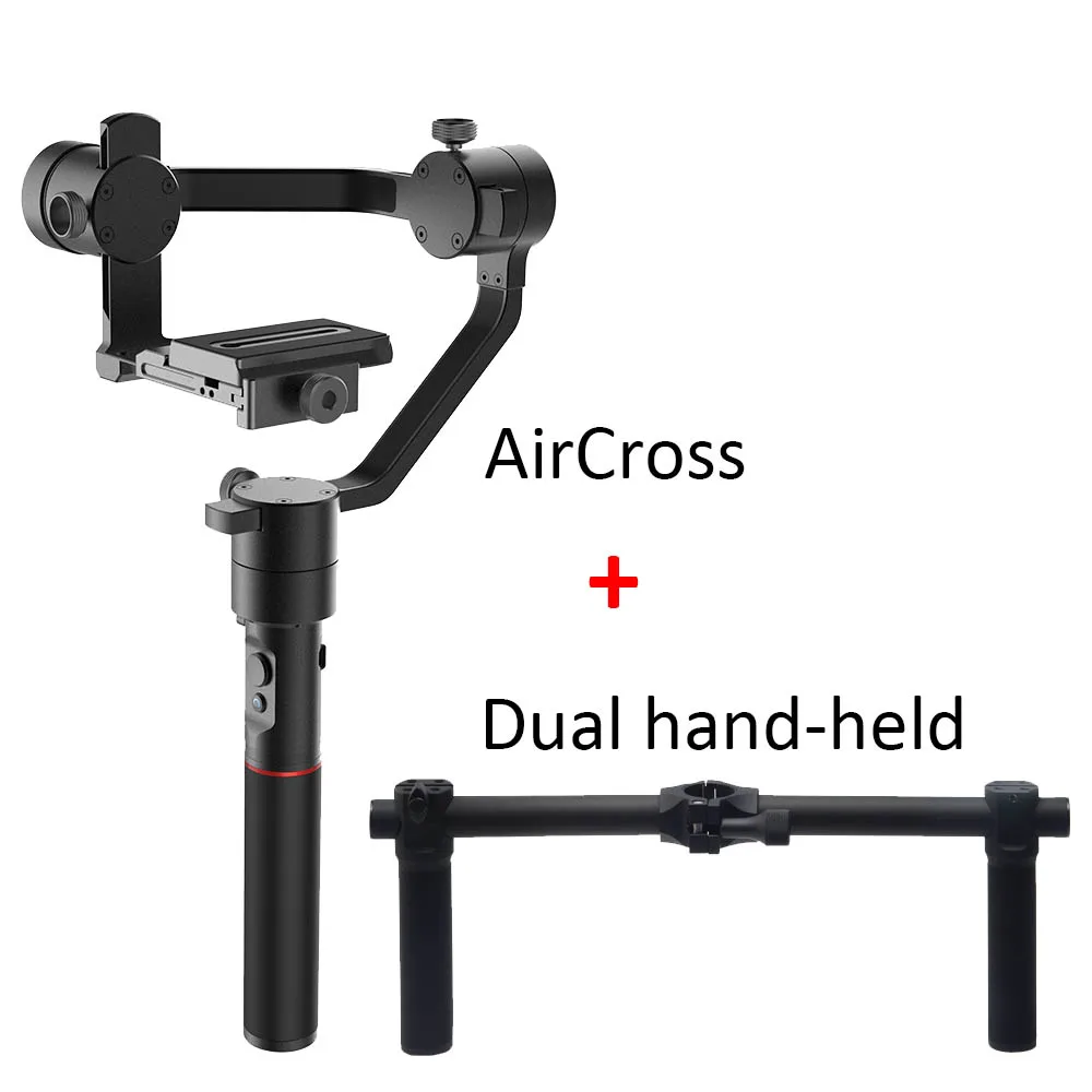 Набор 2 MOZA AirCross 3-х позиционный ручной карданный стабилизатор для sony A7 A7S A7R II A9 A99 A6500 Panasonic GH4 GH5 G85 G9 беззеркальных Камера - Комплект: Набор 2