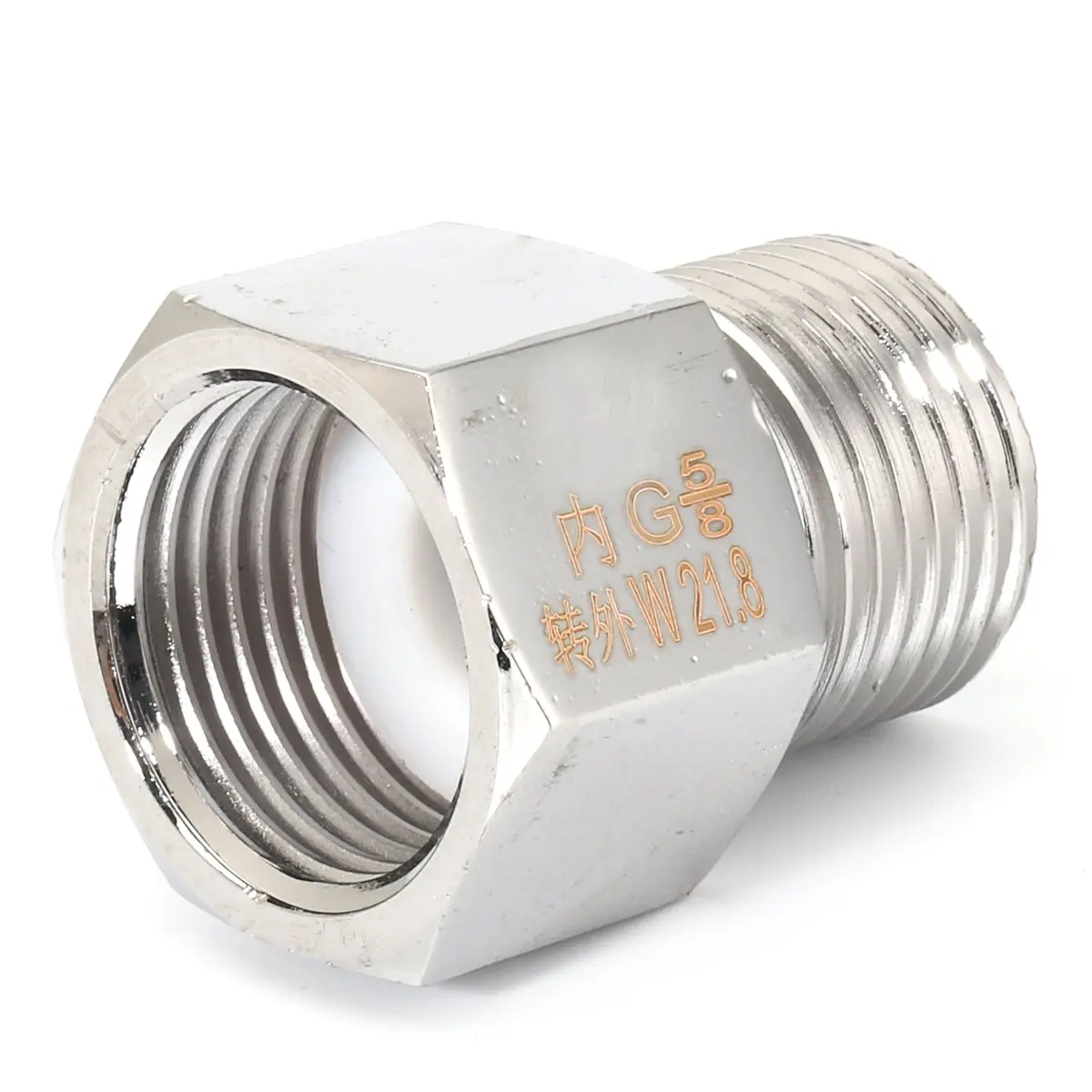 Цилиндрический коннектор CO2 для регулятора W21.8 в G5/8|converter|converter adapter |
