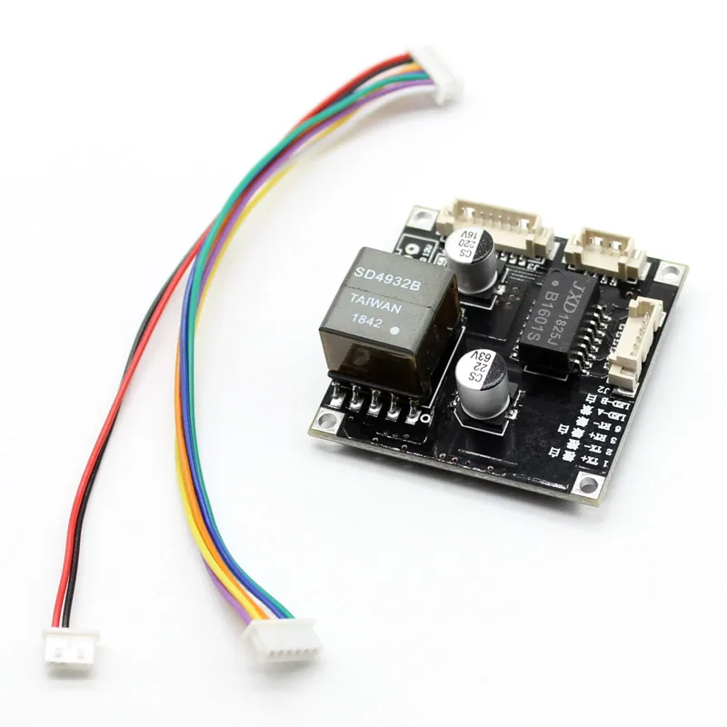Вход 44 57 в cctv ip камера POE Модуль PCB плата выход DC 12 В для IPC с кабель|Аксессуары CCTV| |