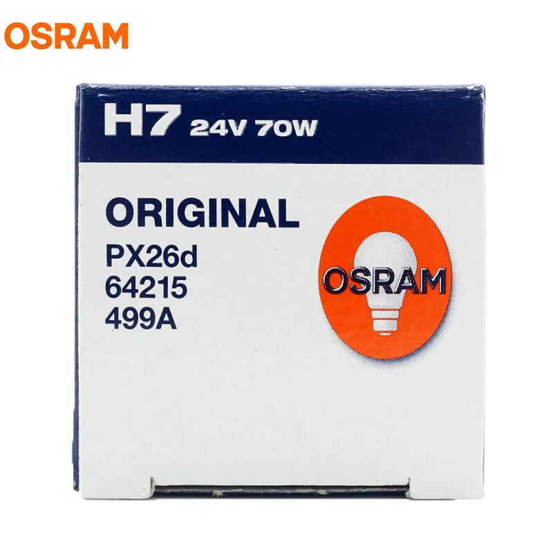 OSRAM H7 24 в 70 Вт 64215 PX26d грузовик использовать оригинальные линия запасные части