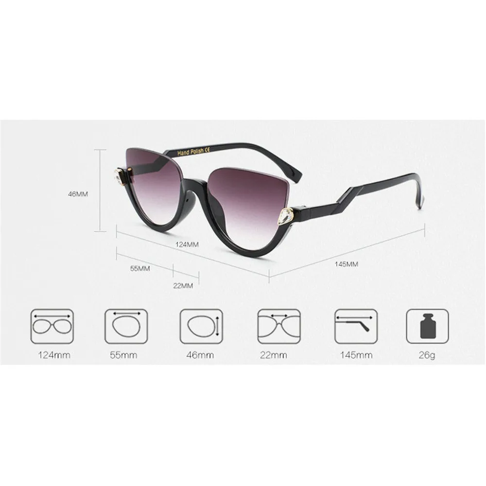 Солнцезащитные очки MINCL/близорукость фотохромные готовые женские для