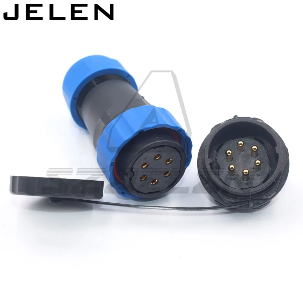 SD28TP ZM водонепроницаемый разъем 6 контактный штекер (гнездо) гнездо (штекер) IP68
