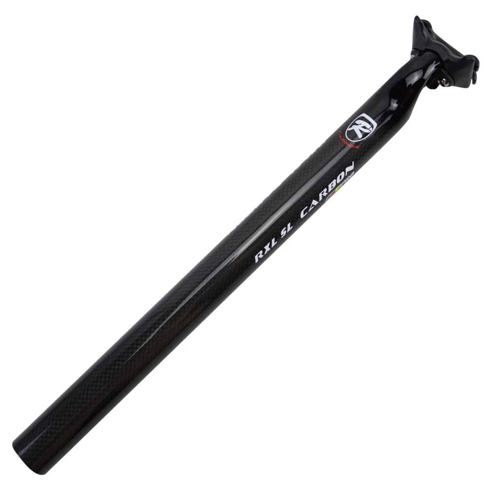RXL SL Bicycle Mtb Seat Post Carbon 27.2/30.8/31.6mm Road Bike 3K Glossy Accessories Zero Offset All Seatpost | Спорт и развлечения