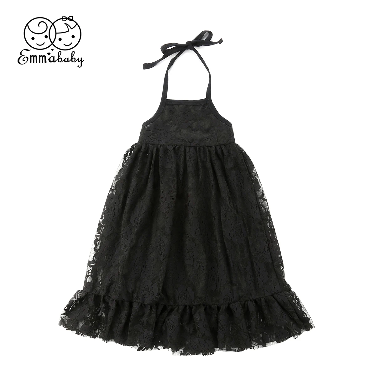 Новинка 2018 г. детская одежда для малышей девочек Лето спинки платье без рукавов