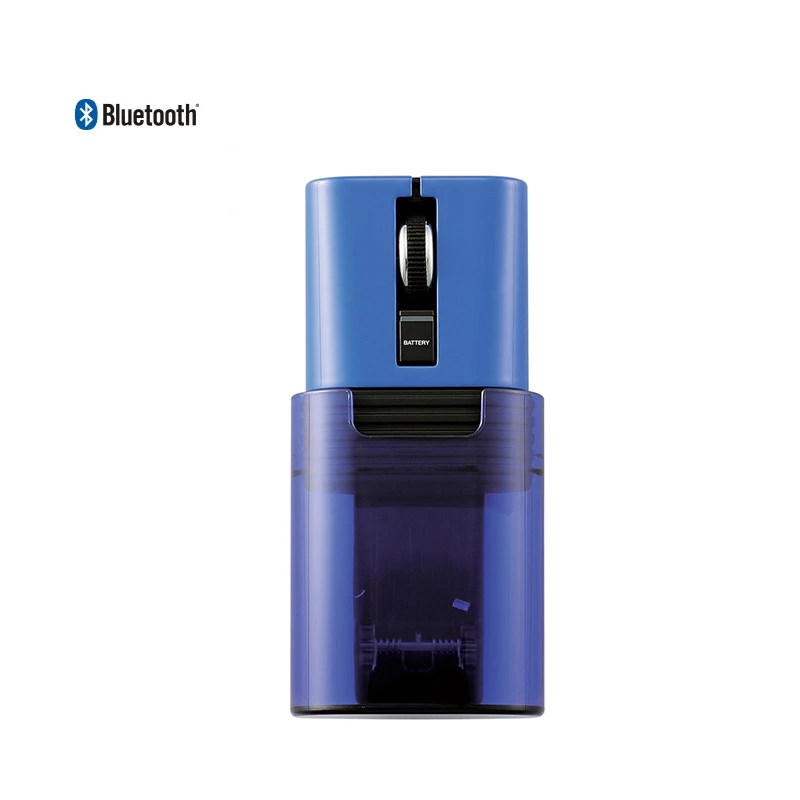 Новинка 2017 мини 1200 точек/дюйм bluetooth бесшумная мышь сине белая пальчиковая