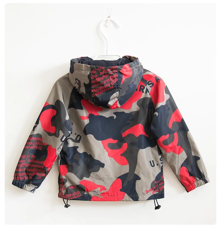 Детская одежда куртка для мальчиков Новая повседневная на весну и осень детская