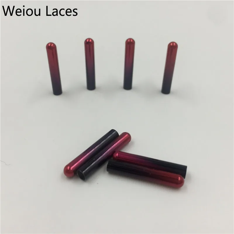 Weiou 4 шт. 1 комплект 3 8x22 мм фиолетовые зеленые бесшовные окрашенные металлические
