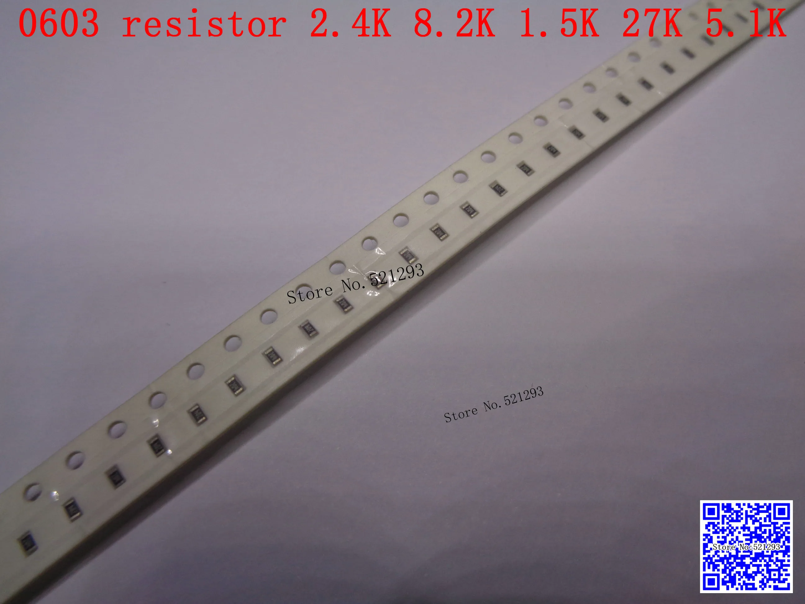 0603 F SMD резистор 1/10 Вт 2 4 K 8 1 5 27K ohm 1% 1608 чип 500 шт./лот|smd resistor|chip resistorsresistor lot |