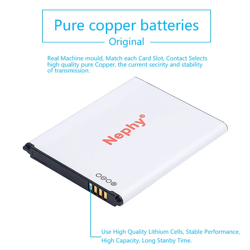 Новый оригинальный аккумулятор Nephy для Samsung Galaxy SIII S3 i9300 I9301I i9300i Grand Neo i9128 i9128V i9168i