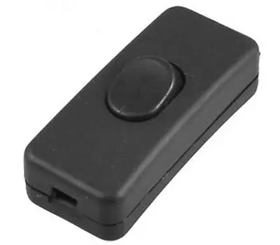 5 шт./лот дома прикроватная лампа SPST ВКЛ-ВЫКЛ черный Пластик Кулисные