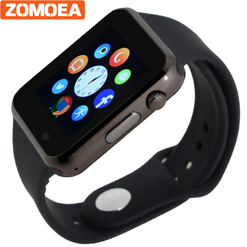 Bluetooth Smart часы Поддержка sim карты SD электроники наручные телефон для Android смартфон