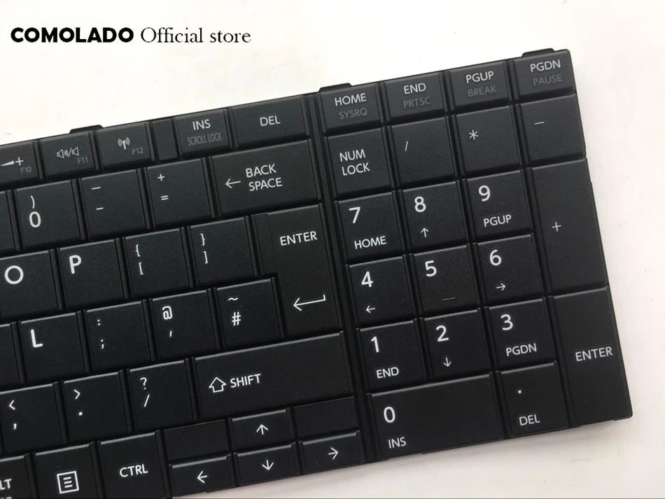Британская клавиатура для Toshiba Satellite S50 S55 C70 C70-A C70D C75 C75D L70 L75 черный ноутбук
