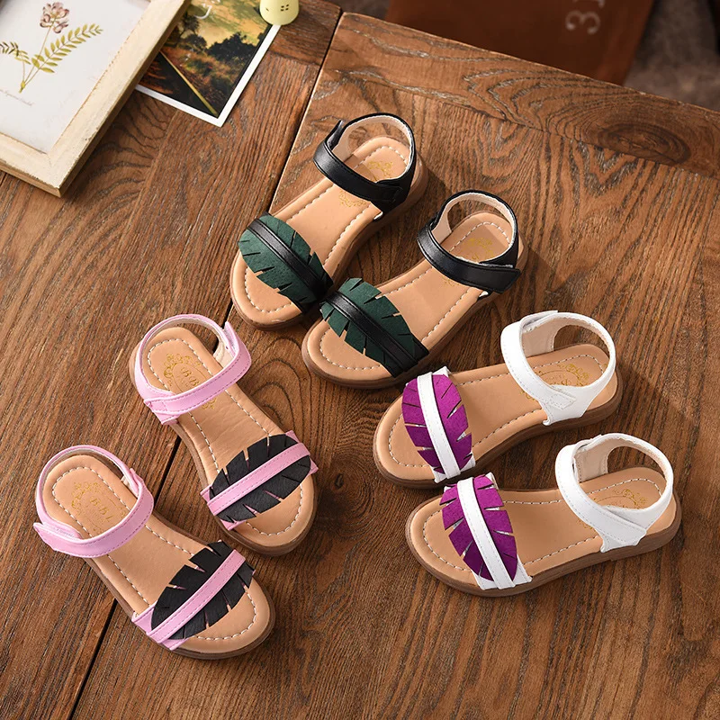 COMFY KIDS Size 21-25 Toddler Sandals Shoes Little Girls Fashion Flat With Beach For Baby | Детская одежда и обувь