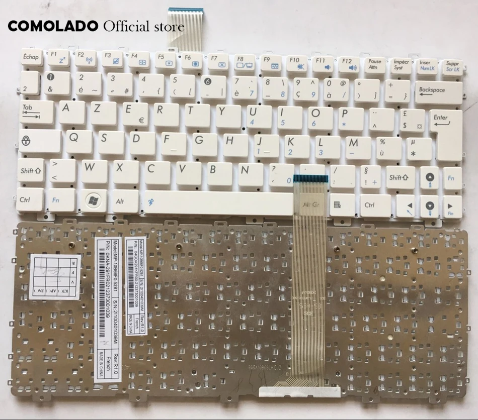 FR Французская клавиатура для ASUS Eee PC 1011 1015 1011C 1025 TF101 1025C 1015PX 1025CE X101 X101H X101CH 1011B 1018PT 1018P