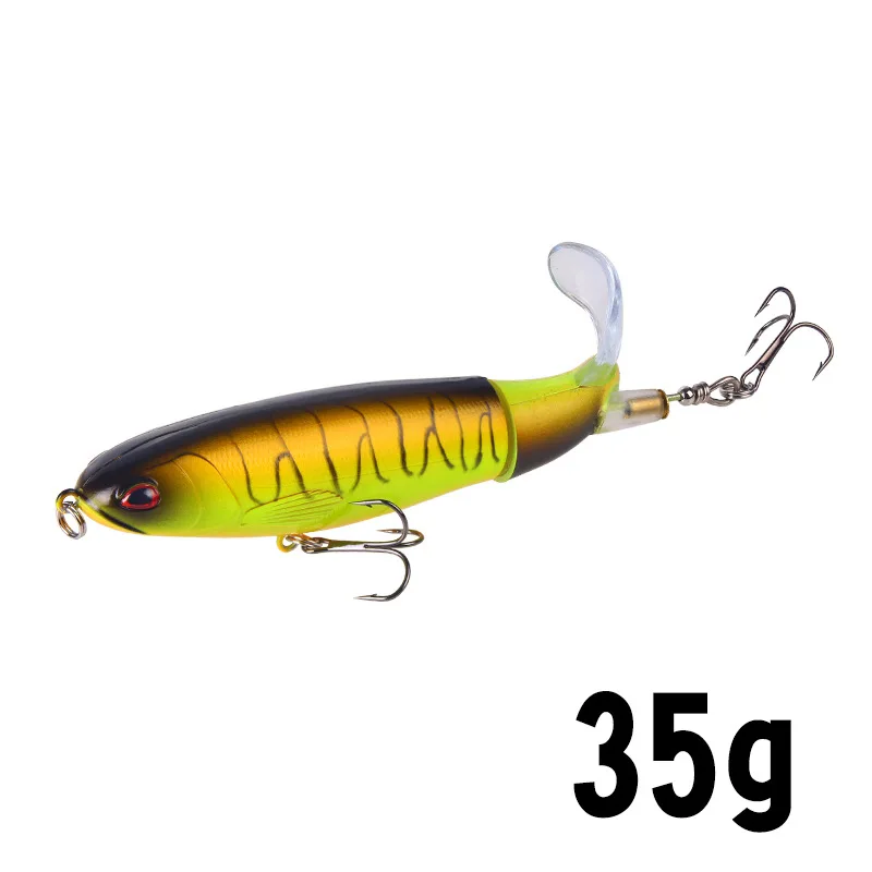 Walk Fish 1 шт. 14 см 35 г Поппер топвотер рыболовная приманка искусственный Жесткий