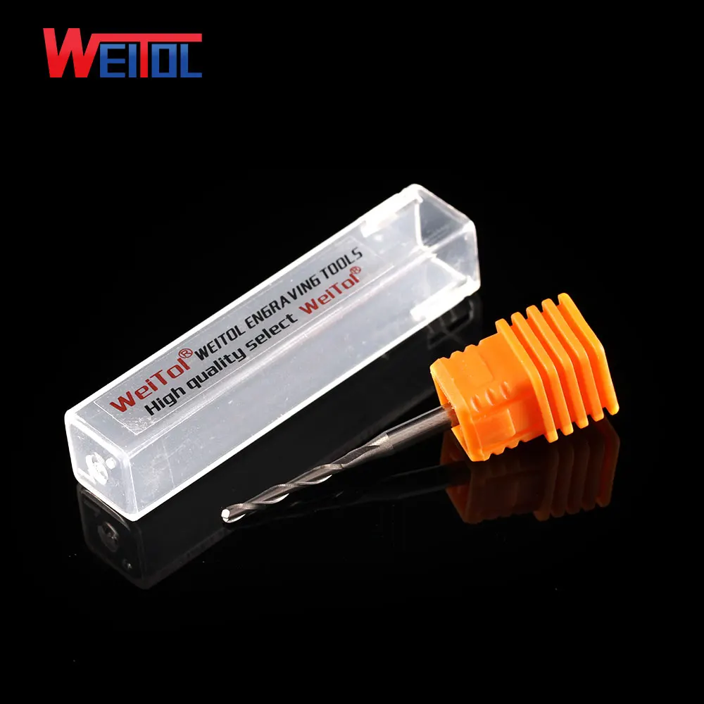Weitol 5A 3 175 мм хвостовик шариковый нос фреза CNC Концевая для гравировки резьбы по