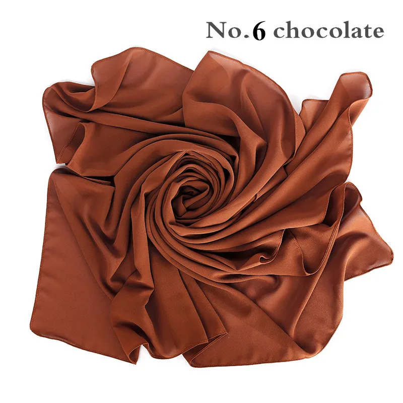 10pcs/lot Women's Muslim Head Coverings Chiffon Square Scarves Underscarf HeadWraps Hijab Headscarf Turban Hijabs | Тематическая
