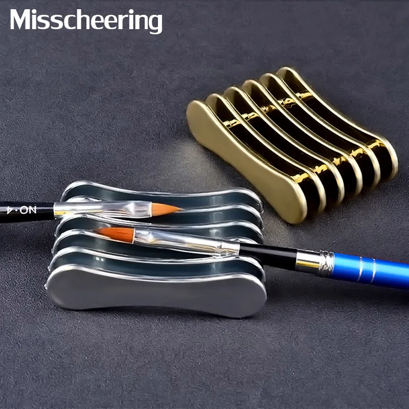 1 шт. держатель для кистей 5 ячеек|pen rest|nail art brush holdernail pen holder |