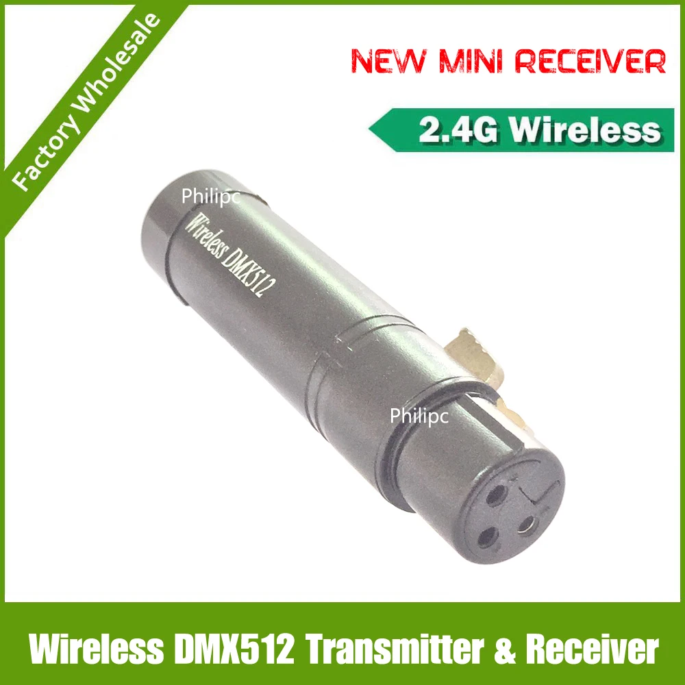 19 шт./лот 2 4 г Беспроводной Dmx512 контроллер 3 шт. передатчик и 16 приемник для сцены