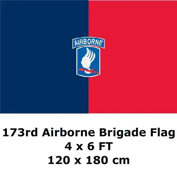 Флаг команды США 173 й воздушно капельной 4 'x 6' фут 100D полиэстер большие флаги и