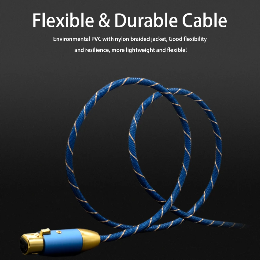 EMK 3 Pin XLR кабель караоке микрофон звук Cannon кабельный разъем удлинитель микрофона