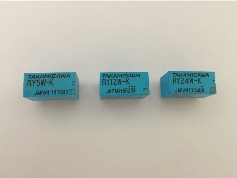 10 шт. TAKAMISAWA RY5W-K RY12W-K 5/12/24V реле сигнала DPDT