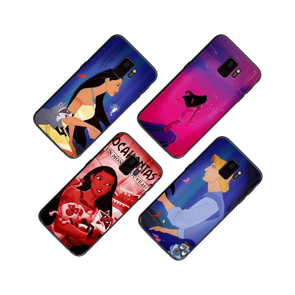 Мягкий чехол для телефона Walt Love Movies Pocahontas Samsung Galaxy S6 S7 S8 S9 S10e Plus Note 8 9 | Мобильные