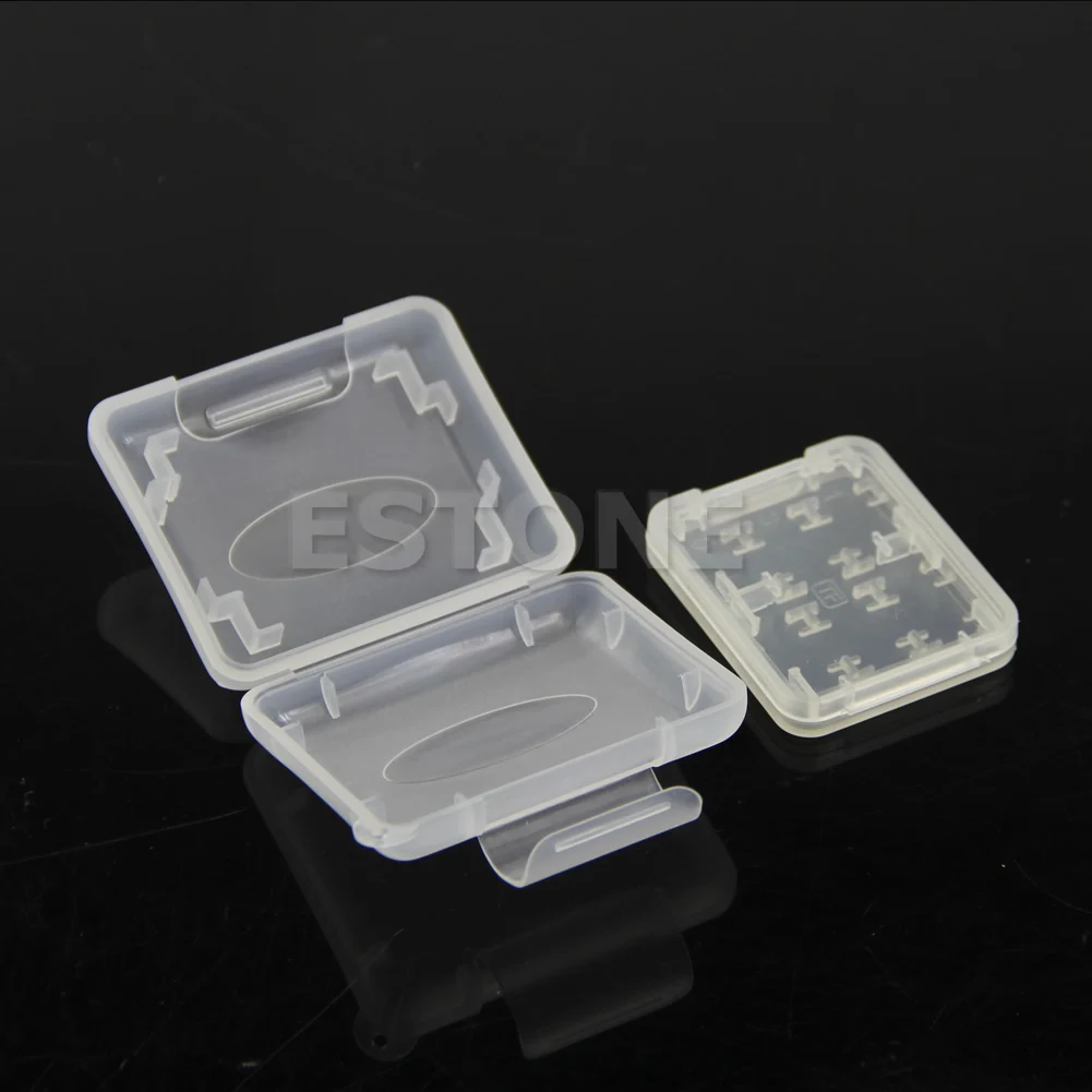 Free Shipping New Plastic Case For Micro SD TF Memory Card Storage Holder Box Protector For Micro SD/TF /SDHC/SDXC/MMC/MS ProDu Card