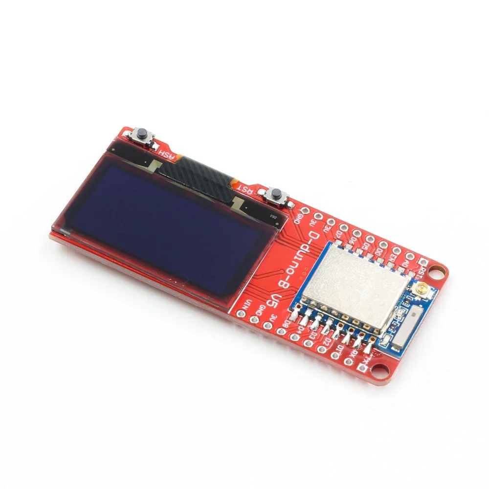 DSTIKE D duv5 (ESP8266 + OLED 2dB антенна) ESP 07 wifi Интернет вещей макетная плата на основе