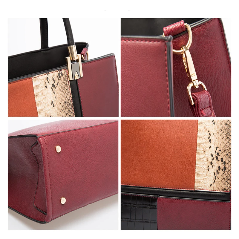 AMELIE GALANTI Модная сумка хит цвет|patchwork handbag|fashion handbaghandbags fashion |
